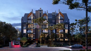 apartment em Rua Santana da Boa Vista, Bavária - Gramado - RS