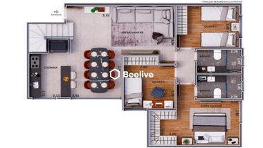 apartment em Rua Barão de Cocais, Sagrada Família - Belo Horizonte - MG