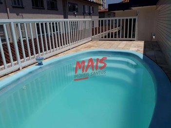 house em Rua Paraíba, Pompéia - Santos - SP