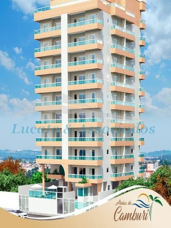 apartment em Rua Dino Tognini, Caiçara - Praia Grande - SP