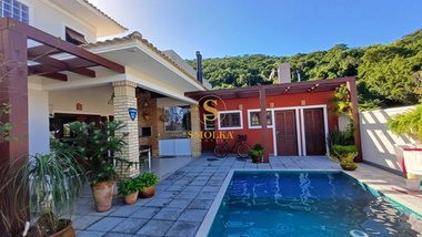 house em Rua da Cassia Aleluia, Cachoeira do Bom Jesus - Florianópolis - SC