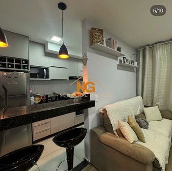 apartment em Avenida Padre Joaquim Martins, Alvorada - Contagem - MG