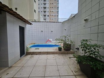 house em Avenida Doutor Epitácio Pessoa, Boqueirão - Santos - SP