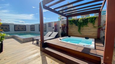 apartment em Rua 240, Meia Praia - Itapema - SC