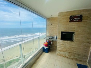 apartment em Avenida Presidente Castelo Branco, Mirim - Praia Grande - SP