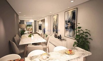 apartment em Rua Alberto Santos Doumont, Guilhermina - Praia Grande - SP