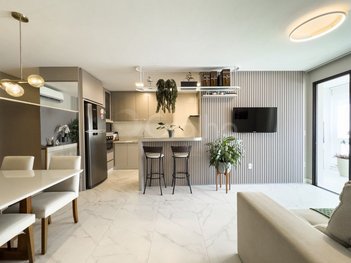 apartment em Rua Antônio Scherer, Kobrasol - São José - SC