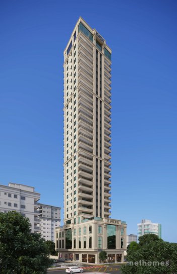 apartment em Rua 300, Meia Praia - Itapema - SC