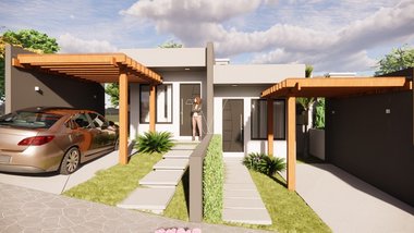 house em Rua P, Conventos - Lajeado - RS