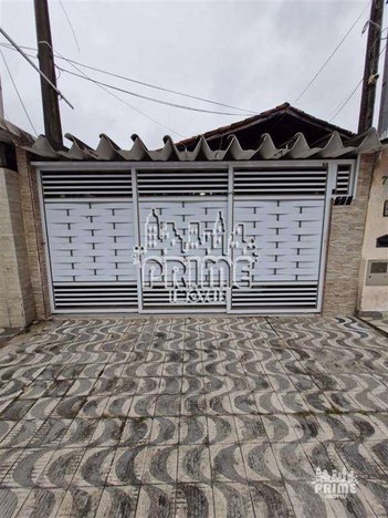 house em Rua Potiguares, Tupi - Praia Grande - SP