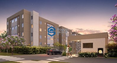 apartment em Avenida Orlando Marques de Abreu, Residencial Fidelis - Goiânia - GO