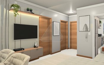 apartment em Rua Oscar Vieira, Passo Fundo - Campo Largo - PR