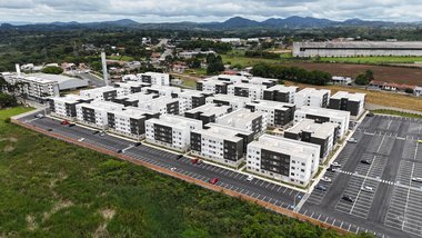 apartment em Rua Caetano Munhoz da Rocha, Ouro Verde - Campo Largo - PR