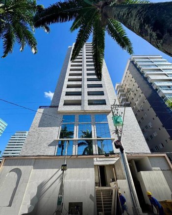 apartment em Avenida Marechal Mascarenhas de Moraes, Canto do Forte - Praia Grande - SP