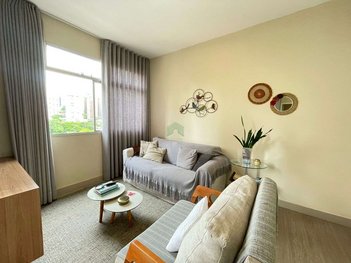 apartment em Rua Bernardo Guimarães, Lourdes - Belo Horizonte - MG