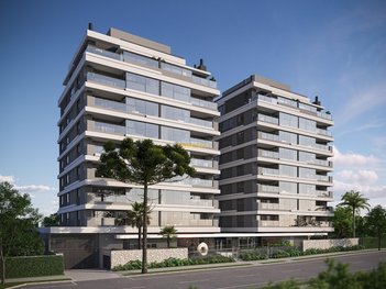 apartment em Rua São Pedro, Cabral - Curitiba - PR