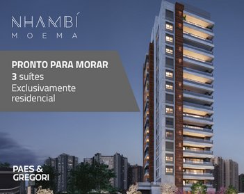 apartment em Alameda dos Nhambiquaras, Indianópolis - São Paulo - SP