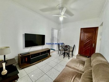 apartment em Rua Doutor Carvalho de Mendonça, Marapé - Santos - SP