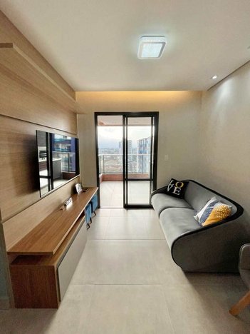apartment em Rua Estados Unidos, Guilhermina - Praia Grande - SP