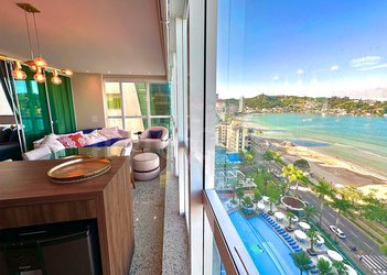 apartment em Avenida Beira Mar, Centro - Itapema - SC