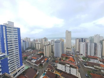 apartment em Rua Pero Vaz de Caminha, Aviação - Praia Grande - SP
