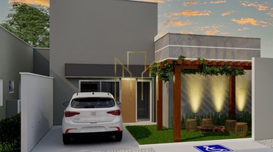 house em Rua Jesuina de Sousa e Silva, Novo Mundo - Uberlândia - MG