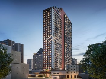 apartment em Rua André de Barros, Centro - Curitiba - PR