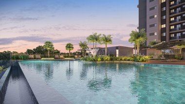 apartment em Rua José Izidoro Biazetto, Campo Comprido - Curitiba - PR