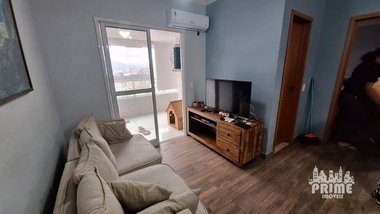apartment em Avenida Presidente Kennedy, Mirim - Praia Grande - SP