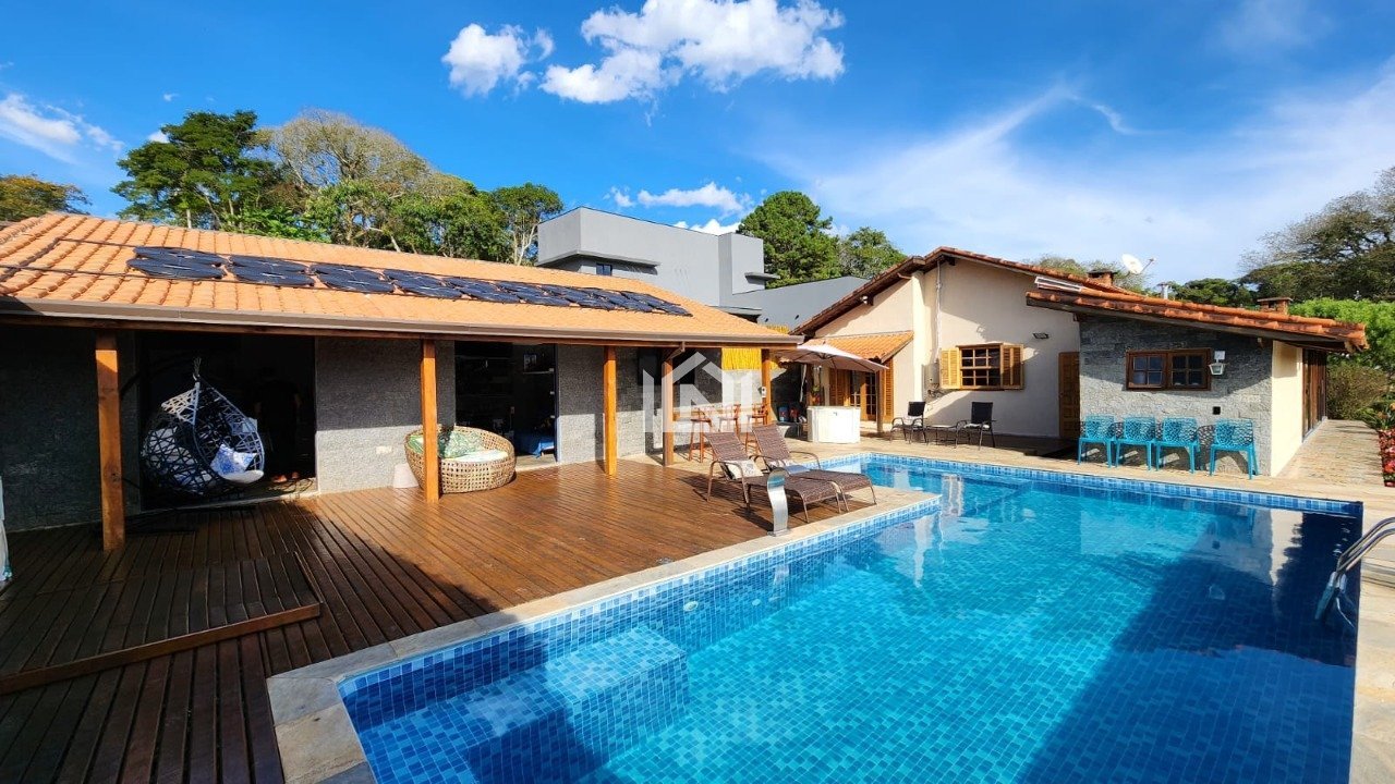 casa a venda no condominio los alamos area externa