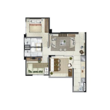 apartment em Flávio de Melo, Vila Mariana - São Paulo - SP