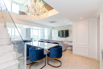 apartment em Rua Professor Pedro Viriato Parigot de Souza, Mossunguê - Curitiba - PR