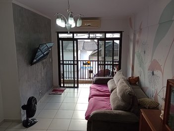 apartment em Avenida Presidente Wilson, Itararé - São Vicente - SP