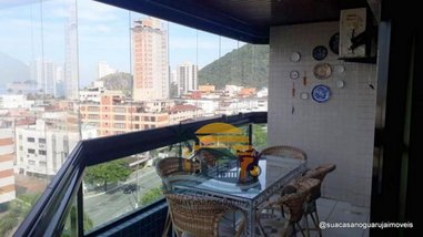 apartment em Avenida Dom Pedro I, Enseada - Guarujá - SP