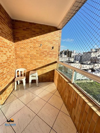apartment em Rua Rui Barbosa, Canto do Forte - Praia Grande - SP