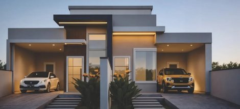 house em Rua Daniel Petry, Centro - Antônio Carlos - SC