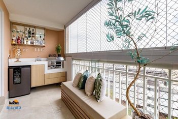 apartment em Avenida Francisco de Paula Quintanilha Ribeiro, Vila Campestre - São Paulo - SP