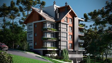 apartment em Rua Dona Francisca, Carniel - Gramado - RS