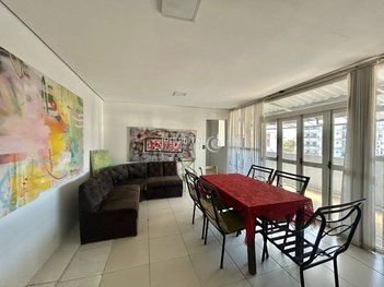 apartment em Avenida Dom Pedro I, Enseada - Guarujá - SP