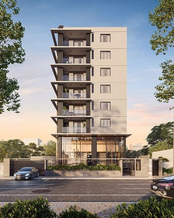 apartment em Rua Vinte e Quatro de Maio, Rebouças - Curitiba - PR