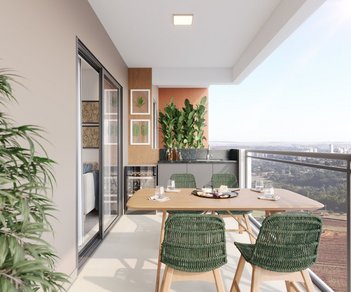 apartment em Rua Doutor Newton Mendes Garcia, Residencial Monterrey - Ribeirão Preto - SP