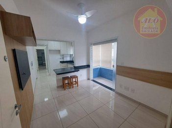 apartment em Rua Eponina, Aviação - Praia Grande - SP