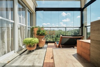 apartment em Rua Paulo Gorski, Mossunguê - Curitiba - PR