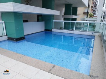 apartment em Rua Guimarães Rosa, Ocian - Praia Grande - SP