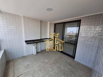 apartment em Rua Doutor João Sampaio, Guilhermina - Praia Grande - SP