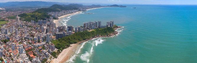 apartment em Rua Doutor Gervásio Bonavides, Vila Luis Antônio - Guarujá - SP