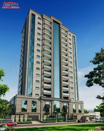 apartment em Rua Brasilpinho, Kobrasol - São José - SC