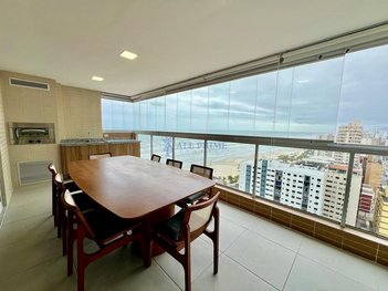 apartment em Rua Caribas, Aviação - Praia Grande - SP