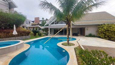 house em Avenida Ourinhos, Residencial Tamboré - Barueri - SP