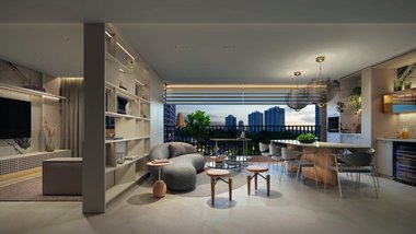 apartment em Avenida Leblon, Jardim Atlântico - Goiânia - GO